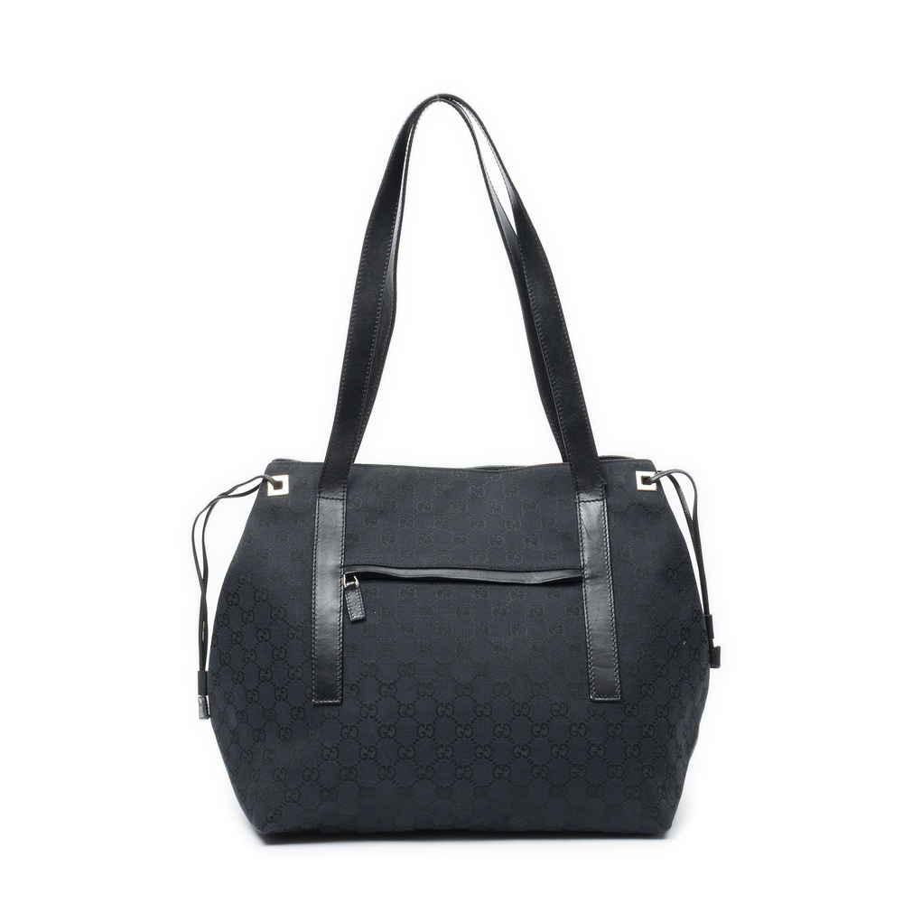 Gucci Side Drawstring Shopping Tote